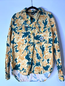 TradeMutt Camouflage Pullover Workwear Long Sleeve Shirt Mens Small XS - Picture 1 of 9