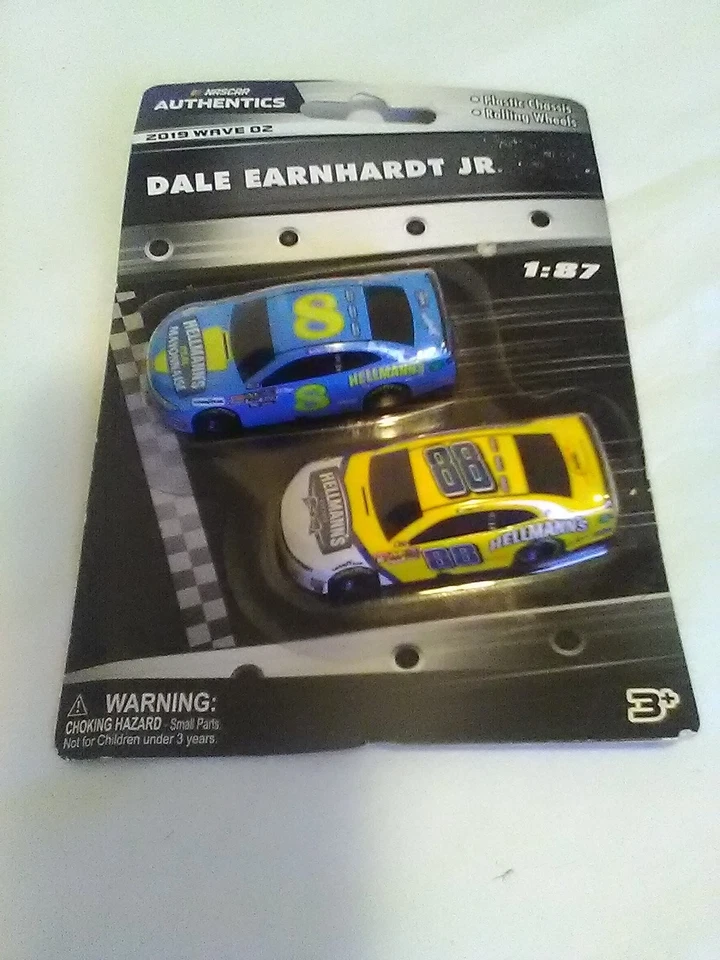 2019 NASCAR AUTHENTICS WAVE 02 DALE EARNHARDT JR   HELLMANS #8 & #88 CARS - Image 1 of 4