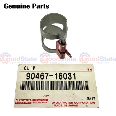 Genuine LandCruiser HZJ70 HZJ105 HDJ80 Power Steering Return Pipe Tube Clamp - Image 1 of 2