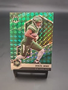 2021 Panini Mosaic - Denzel Mims #158 Green Mosaic Prizm - Picture 1 of 2