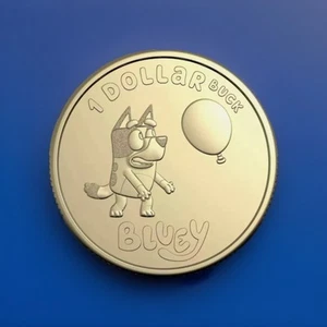 2024 Australia Bluey Bucks $1 Coins Bluey & Bingo Set commemorative collectible - Picture 1 of 2