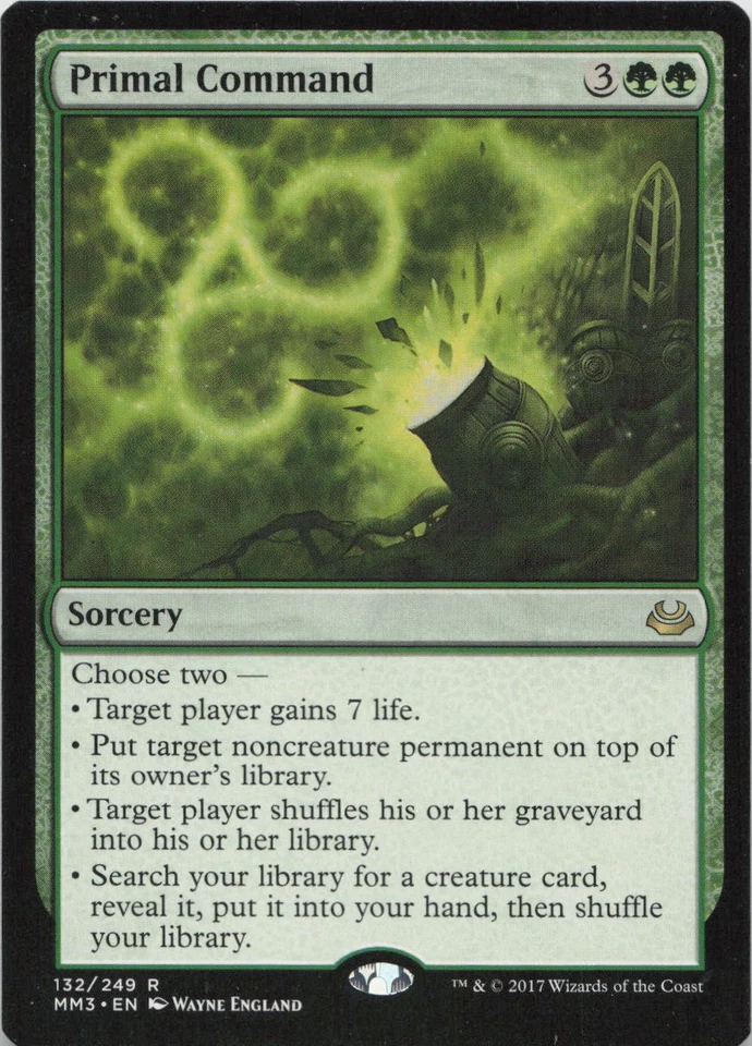 Primal Command R Modern Masters 2017 132 - LP MTG - Image 1 of 1