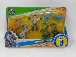 Imaginext Jurassic World Raptor Trainer Owen Gift Set Jurassic World Dominion - Picture 1 of 5