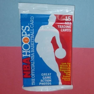 1989-90 Hoops Sealed Pack DAVID ROBINSON Rookie on top San Antonio Spurs 15 card - Picture 1 of 2