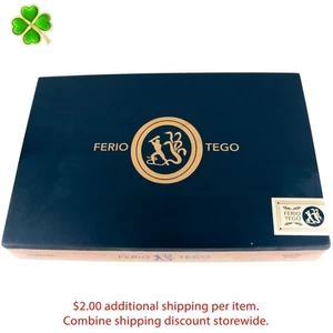 Ferio Tego Gordo Summa Empty Wood Cigar Box 10.25" x 7" x 1.5" - Picture 1 of 12