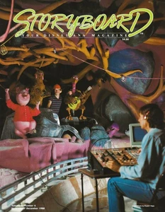 DISNEY-STORYBOARD-YOUR DISNEYANA MAGAZINE-DECEMBER 1988-SPLASH MOUNTAIN-MORE - Picture 1 of 2