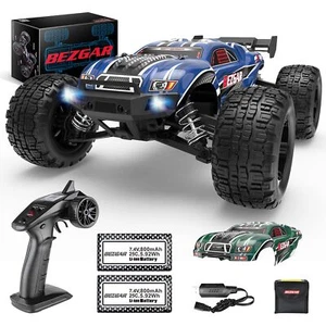 BEZGAR HM162 Hobby Grade Camion Telecomando Scala 1:16, 4WD Velocità Massima 40+ K... - Foto 1 di 6