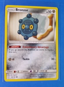 Bronzor 100/181 Pokemon card SM Team Up common NM - Picture 1 of 1