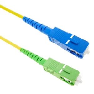 SC/APC Optical Bracket - SC/PC, Fiber Optic 9/125 SM OS2 Made in Italy - Picture 1 of 2