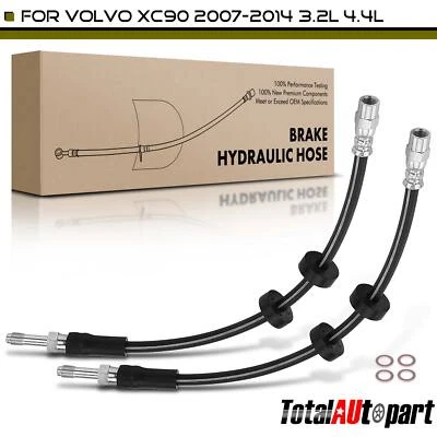 2x Manguera hidráulica para Volvo XC90 2007 2008-2014 L6 3,2 L V8 4,4 L freno delantero L&R Foto 1 de 4