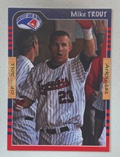Mike Trout 2011 Grandstand Arkansas Travelers RC Rookie Card