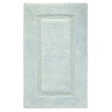 InterDesign 17214 Spa Plush Rug, 34" x 21"-Spa Blue