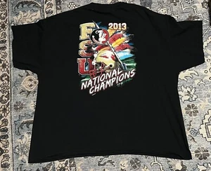 Vintage FSU Shirt 2013 National Champs Florida State Large XXL 2XL - Picture 1 of 3