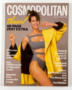 ELLE MACPHERSON Jane Fonda COSMOPOLITAN magazine 1985 January NICK RHODES Kurtz - Picture 1 of 1