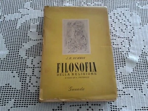 FILOSOFIA DELLA RELIGIONE J.H. Newman - Guanda 1943 - Foto 1 di 7