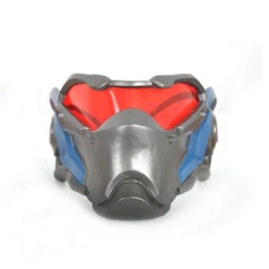 NEW Overwatch OW Soldier 76 Foam Mask Helmet Cosplay Hallow - Picture 1 of 2