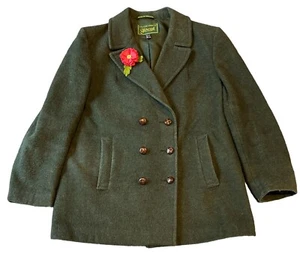 Gloverall Wollmischung Peacoat Reefer Mantel Zweireiher Größe 40 Herren Damen’s - Bild 1 von 13