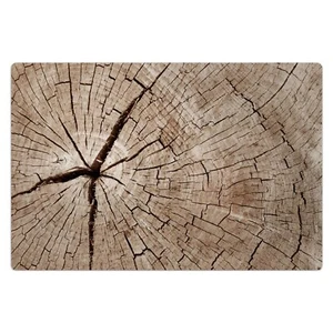 Vinylmatte 80x120 cm Teppich Bodenmatte Dekoration Holz Stamm - Bild 1 von 5