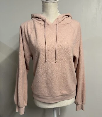 So Sudadera con Capucha Talla XS Rosa Pullover Mezcla Poliéster Activa Deportiva Acogedora Foto 1 de 4