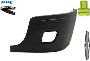 Outer Bumper Corner Cover w/ Fog Hole Left For Freightliner Cascadia 2008-2017 - Picture 1 of 8