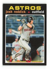 2020 Topps Heritage Josh Reddick  #18   Houston Astros Baseball Card