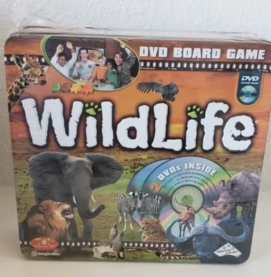 Wildlife Safari DVD Family Board Game New & Sealed (includes 2 DVDs) - Image 1 of 3