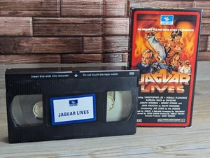 Jaguar Lives (VHS 1988 InterGlobal Home Video) Christopher Lee Donald Pleasence - Picture 1 of 8