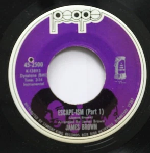 Soul 45 James Brown - Escape-Ism (Part 1) / Escape-Ism (Part 2 And 3) On People - Picture 1 of 2