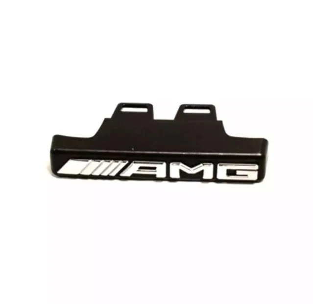 Genuine Mercedes-Benz Front Grille AMG Emblem logo Badge 4638173300 (2019-2023) - Image 1 of 1