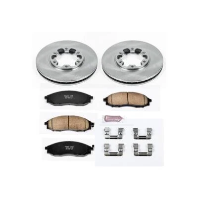 PowerStop Disc Brake Kit Front - Fits Nissan Frontier 2003-2004, Nissan Xterra 2 Foto 1 de 4