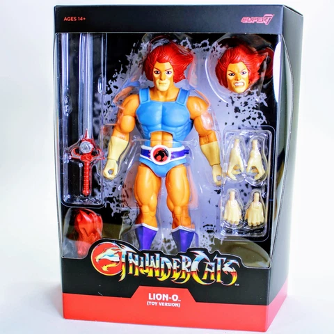 Super7 Thundercats Lion-O Ultimates - Toy Recolor 7” Action Figure Wave 6 Cover