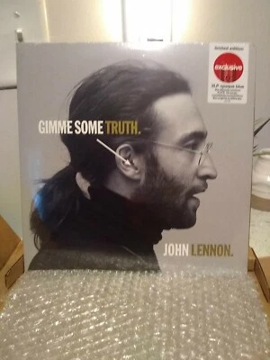JOHN LENNON Gimme Some Truth  New Sealed Target Exclusive Opaque Blue Vinyl 2 LP - Image 1 of 3