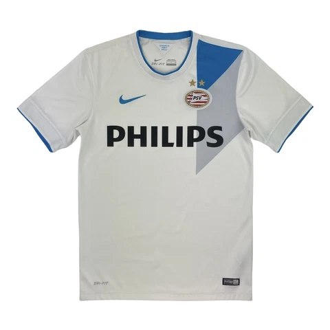 Nike Mens PSV Eindhoven Phillips Away Jersey 2014/15 Small S White Cover