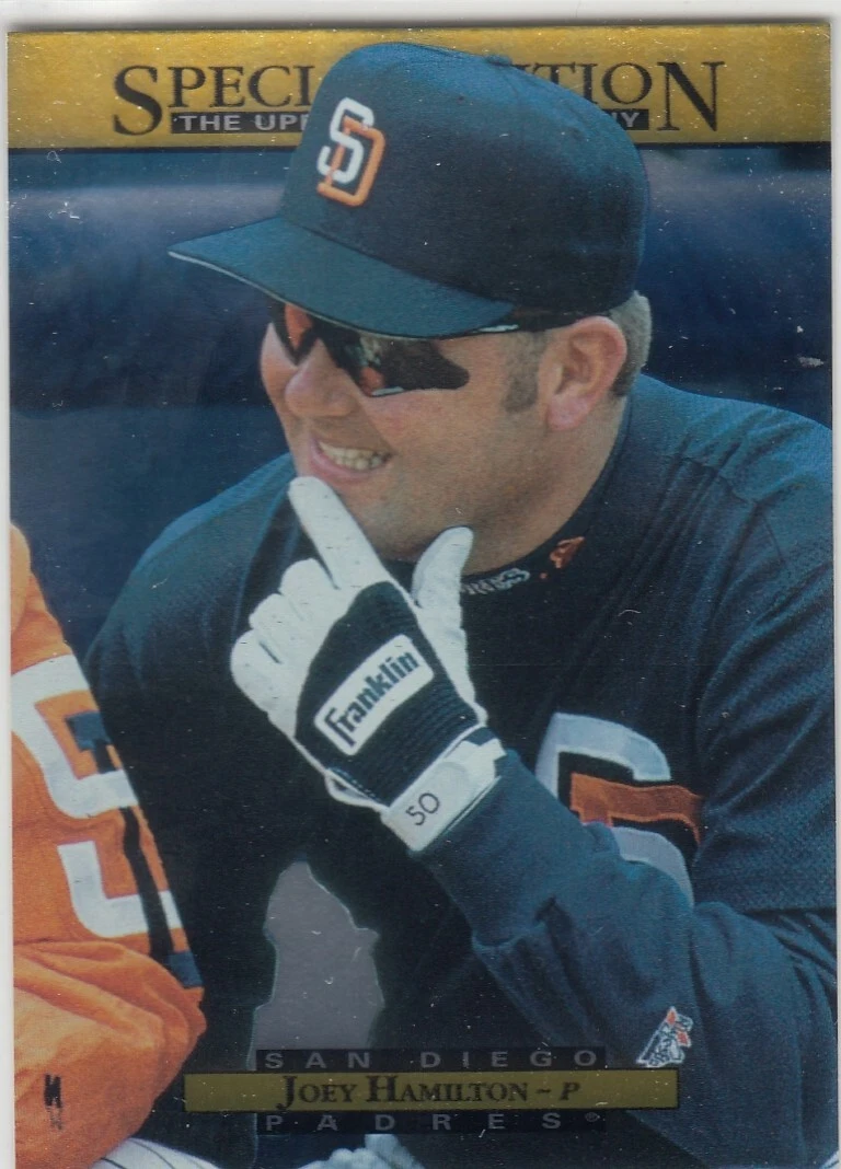 JOEY HAMILTON UPPER DECK UD SPECIAL EDITION GOLD FOIL PADRES #266 1995 95