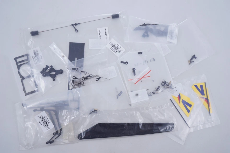 Walkera Assortment Of Various Spare Parts For Vintage RC Helicopters - Image 1 of 1