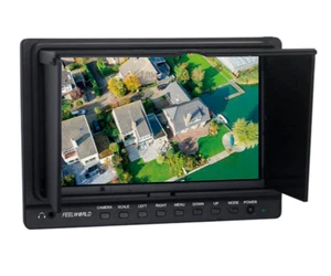 Monitor FPV inalámbrico con pantalla HD Feelworld FPV758 7 pulgadas 1024x600 para fotografía - Imagen 1 de 5