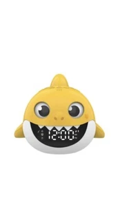 Core Innovations Baby Shark Alarm Clock and Bluetooth Speaker, Yellow - Picture 1 of 7