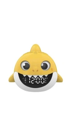 Core Innovations Baby Shark Alarm Clock and Bluetooth Speaker, Yellow - Image 1 of 4