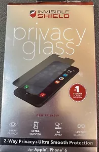 Custodia protettiva schermo vetro privacy Zagg InvisibleShield iPhone 6/6s amichevole - Foto 1 di 3