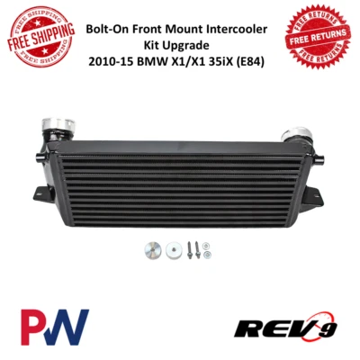Kit de intercooler de montaje delantero con pernos Rev9 actualización para BMW X1 / X1 35iX 2010-2015 Foto 1 de 4
