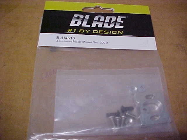 BLADE HELICOPTER PART -  BLH4516 = ALUMINUM MOTOR MOUNT SET : 300 X    (NEW) - Image 1 of 1
