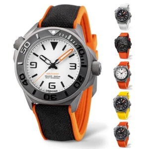 Orologio da polso UNDONE Aqualume & Aquadeep meccanico automatico 50ATM 82g GIAPPONE NUOVO - Foto 1 di 76