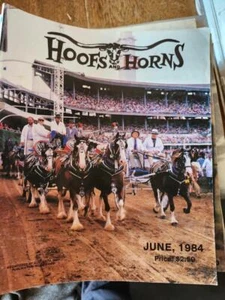Revista Hoofs and Horns junio de 1984 justo a buen estado - Imagen 1 de 2