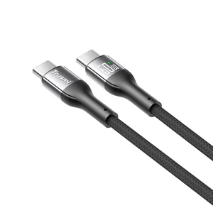 Trusmi USB C auf C Schnell Ladegerät PD 60W Typ C Lade Daten Sync USB Kabel 15 Pro - Bild 1 von 7