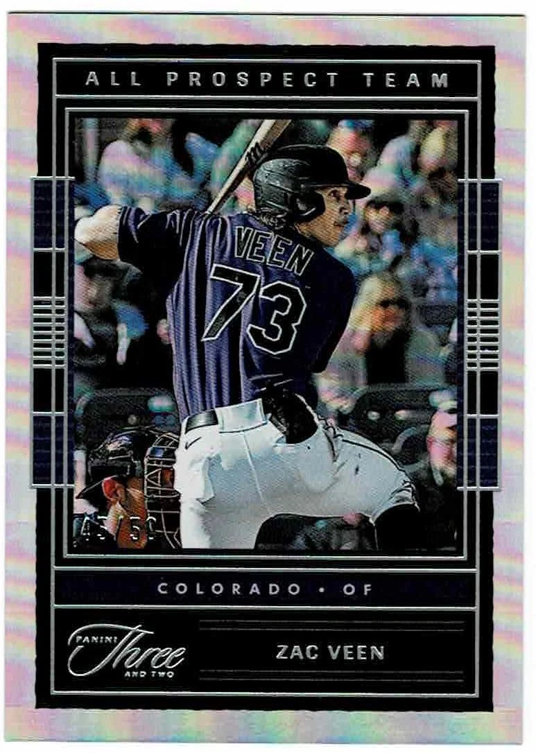 2023 Panini Three and Two #APT-ZV Zac Veen All Prospect Team Holo Silver #/50