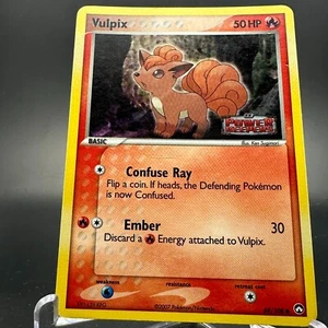 2007 Pokemon TCG - Vulpix 69/108 - Reverse Holo - EX Power Keepers LP - Picture 1 of 9