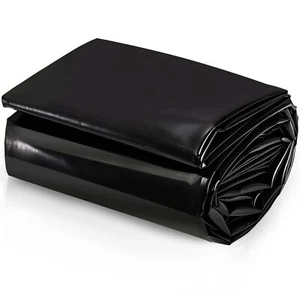 10x13 Feet Pond Liner 20 Mil Fish Pond Mat Black HDPE Pond Liner for Waterfal... - Picture 1 of 9
