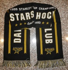 Dallas Stars NHL Ice Hockey Club 1999 Stanley Cup Champions Winter Scarf