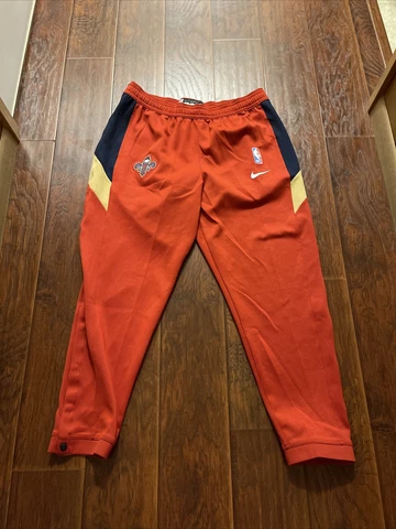Nike NBA New Orleans Pelicans Therma Flex AV0850-657 Tearaway Pants Mens XXL Cover