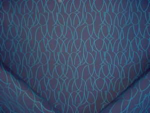 2Y Maharam 466414 Spry Lapis Blue Scoll Drapery Upholstery Fabric - Picture 1 of 4